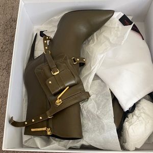Calf Heeled Boot